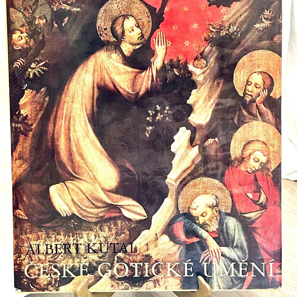 Ceské gotické umení - Albert Kutal - Czech Gothic Art 1st ed. 1972 Obelisk HC DJ